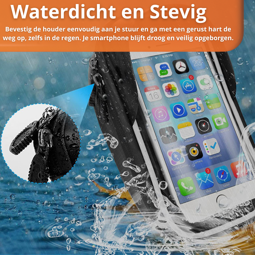iSWISS Fiets Telefoonhouder – Waterbestendig & Schokabsorberend