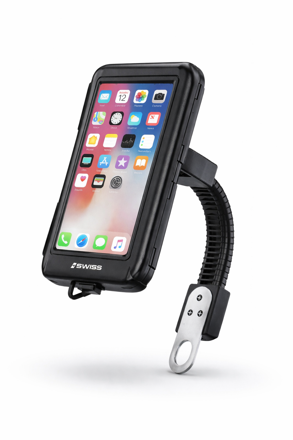 iSWISS Motor Telefoonhouder – Waterdicht & Trillingsbestendig (4.7–6.8 inch)