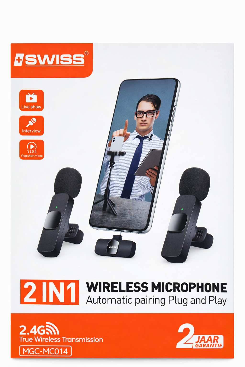 Mini Mic-24 met 2 mic