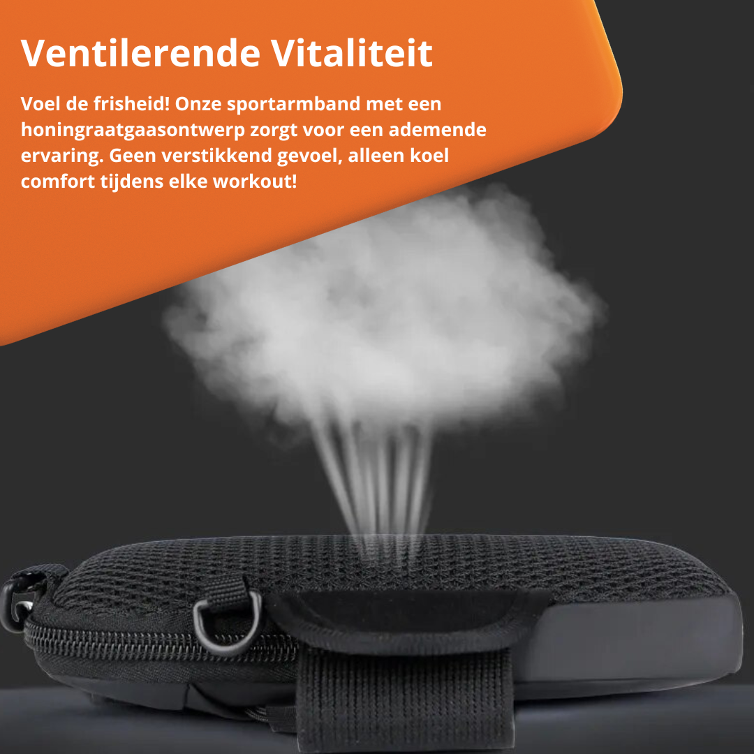 iSWISS Sport Armband voor Smartphone – Waterafstotend & Comfortabel