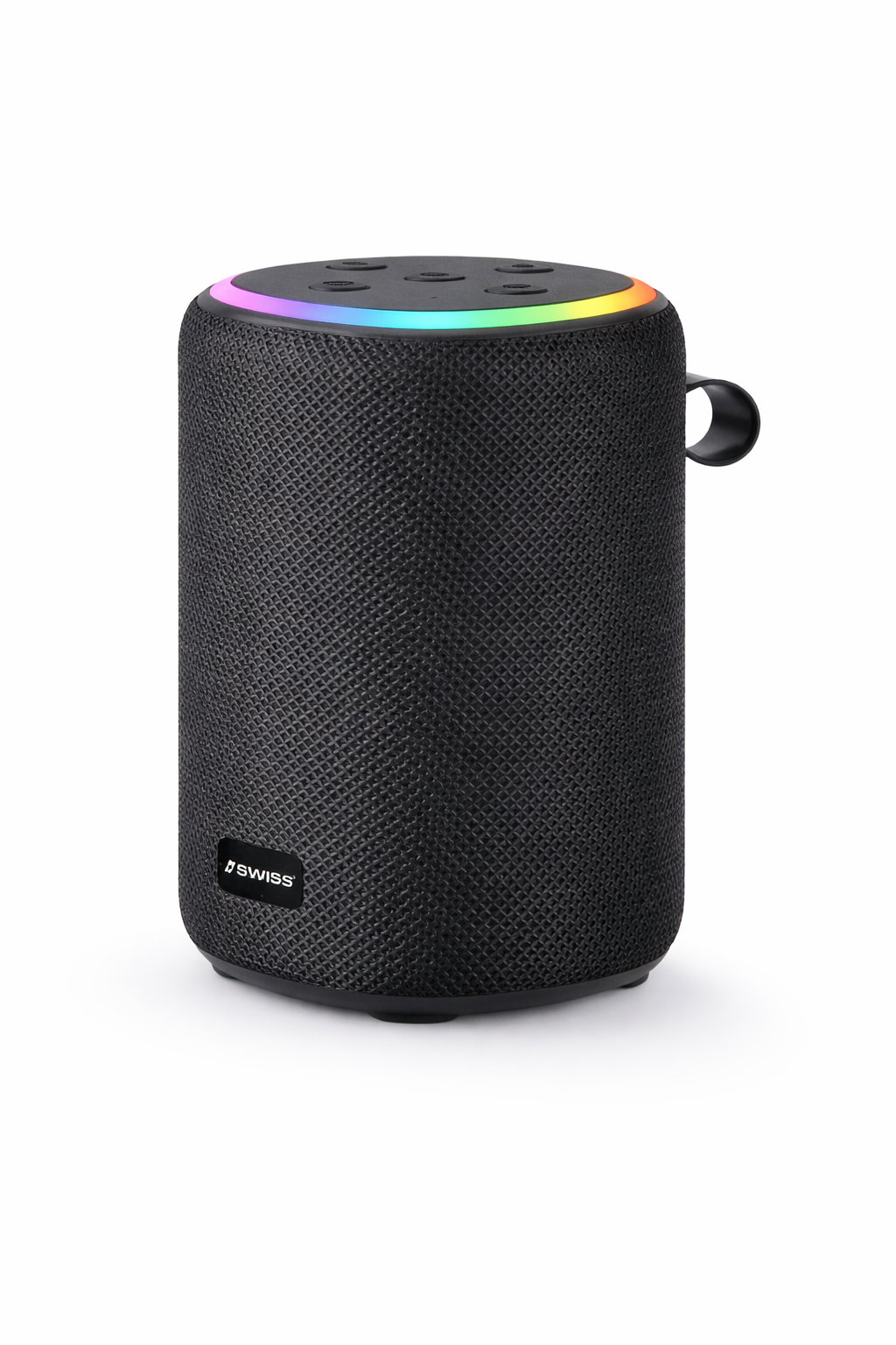 iSWISS Bluetooth Speaker – Compacte Draadloze Speaker met RGB-verlichting