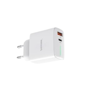 USB + USB-C Double Charger