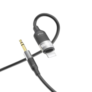 8-Pin To 3.5mm Silicone Aux Cable (1m)