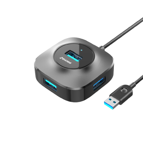 4-in-1 USB Port Hub